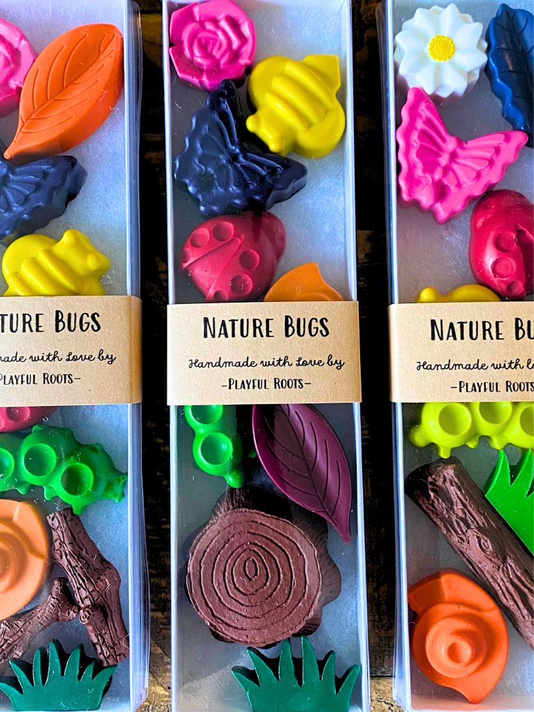 Nature and Bugs Crayon Set