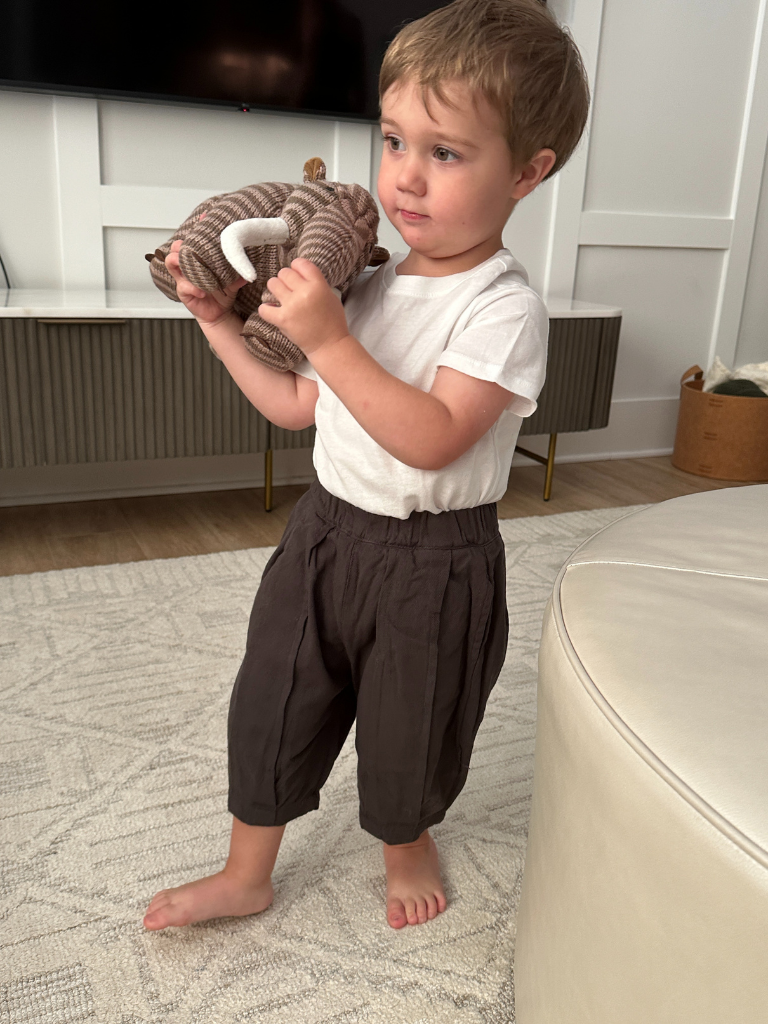 Flores Pant: Charcoal
