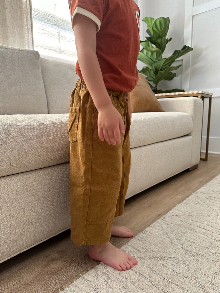 Utility Pant: Camel