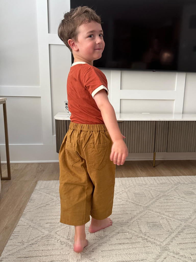 Utility Pant: Camel