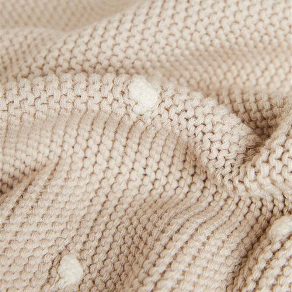Classic Heirloom Knit Baby Blanket